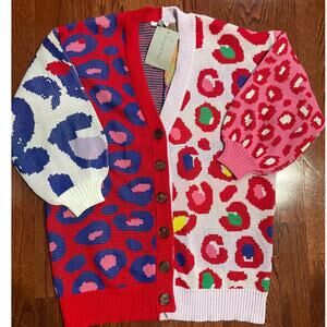 NWT SEE and BE SEEN Multi Colored Animal Print Size SM